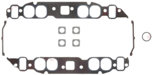 REC17340 - Kit joints collecteur d'admission - GM V8 454 7.4L - GEN 4 / 5 / 6 / sauf HO / EFI - Trous ovales - Mercruiser 27-49113 / Volvo Penta 856616 / OMC 0508726