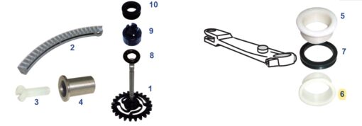 REC872362 - Bague Volvo Penta AQ280 - DP280 872362