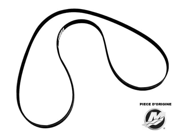 BK-865615Q03 - Courroie serpentine Mercruiser 57-8638763, 57-865615Q03, 57-865615Q07, 8638763, 865615003, 865615007, 865615Q03