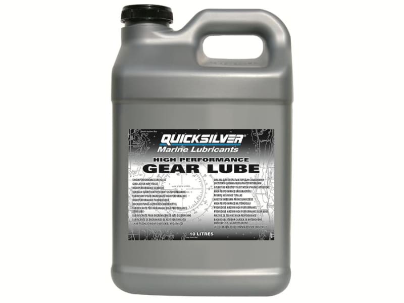 BIDON 10 LITRES HUILE HIGH PERFORMANCE SAE90 QUICKSILVER 8M0206992