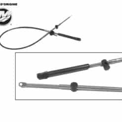 BK-8M0082490 - CABLE DE COMMANDE ORIGINAL MERCURY GEN 1 - 17FT - 5.20M